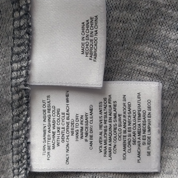 Jones NY Sport Womens Size 1X Navy Gray 3/4 Sleeve V Neck Pull Over Top - Picture 7 of 9